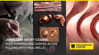 Fold Forming & Curved-Score Folding – Short Course with Paul Wells at the Goldsmiths' Centre