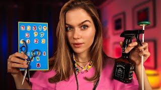 Fastest ASMR #9 Your Full Day (Home, School, Haircut, Job, Cranial Nerve Exam, Hearing Test, Spa)