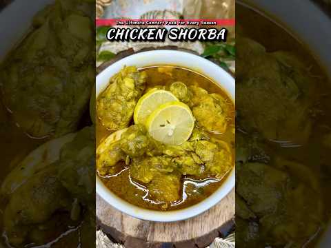 CHICKEN SHORBA Recipe||Quick, Easy & Comforting ONE-POT Meal||Delicious Chicken Recipe#shorts#food