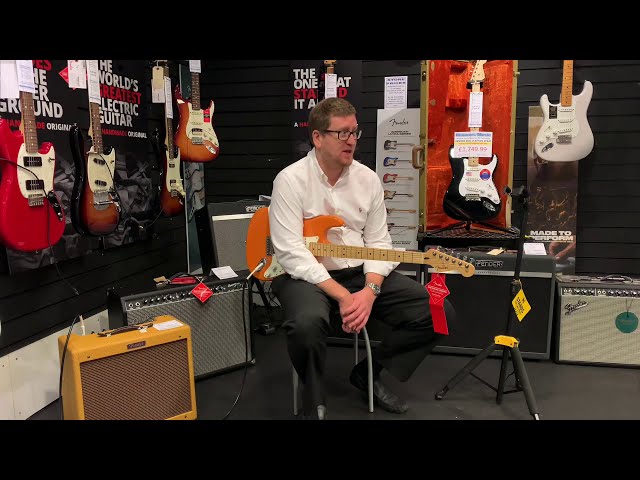 Fender Player Stratocaster in Capri Orange - YouTube