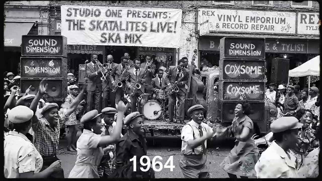 Vintage Jamaican Ska Reggae Mix | 1960s Rocksteady | Old School
