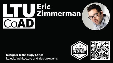Design x Technology Series: Eric Zimmerman