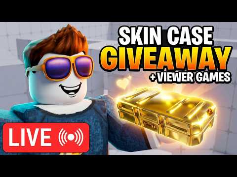 🔴LIVE🔴HAND REVEAL🤚Skin Case Giveaways!🎉
