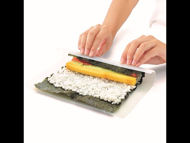 Lekue Makisu Silicone Sushi Mat, Clear, 2
