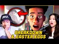 SPIDER-MAN ACROSS THE SPIDERVERSE BREAKDOWN Reaction! | Easter Eggs &amp; Details You Missed!