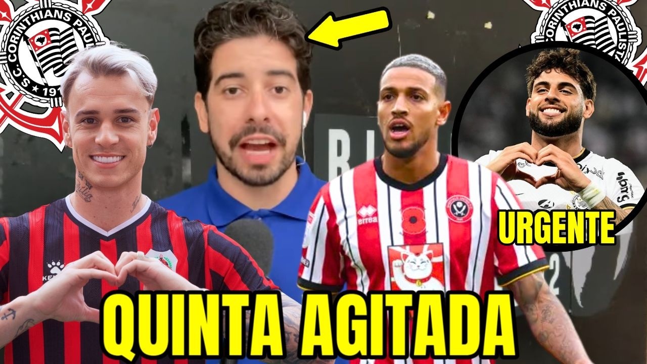 🚨QUINTA FEIRA QUENTE NO CORINTHIANS !! THIAGO SALAZAR TRAZ AS ATUALIZAÇÕES DO CORINTHIANS AGORA