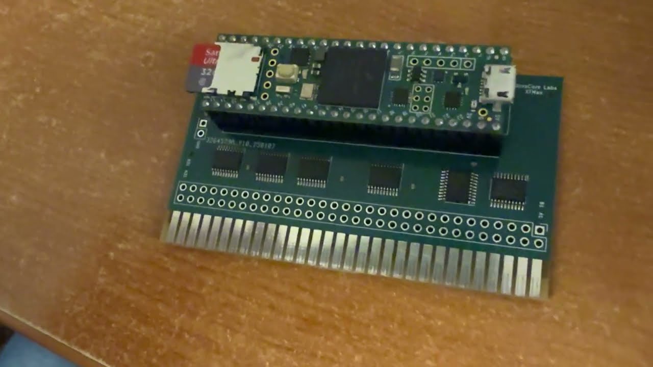 XTMax - Software-defined ISA Memory Card - YouTube