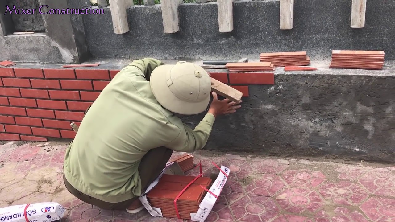 Amazing Creative Construction Brick You Need to See - How To Build Tiles on Wall