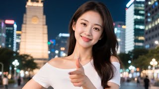 4K, Beautiful AI girl Celine 32 – Korean Streets | #aiart #ailookbook #aibeauty #aigirl #aimodel