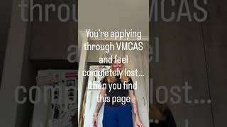 VMCAS was genuinely one of the most stressful years of my life