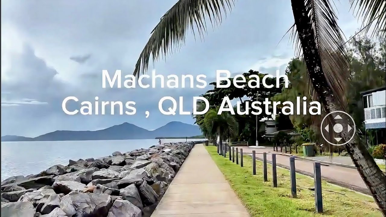 Morning Walk at Machans Beach | Waves & Clouds 🌊☁️
