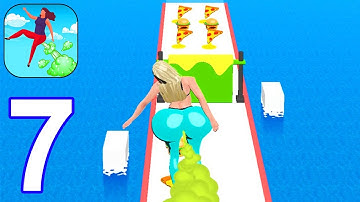 Fart Runner - Gameplay Part 7 All Levels 46 - 53 New Update New Skins (Android, iOS)