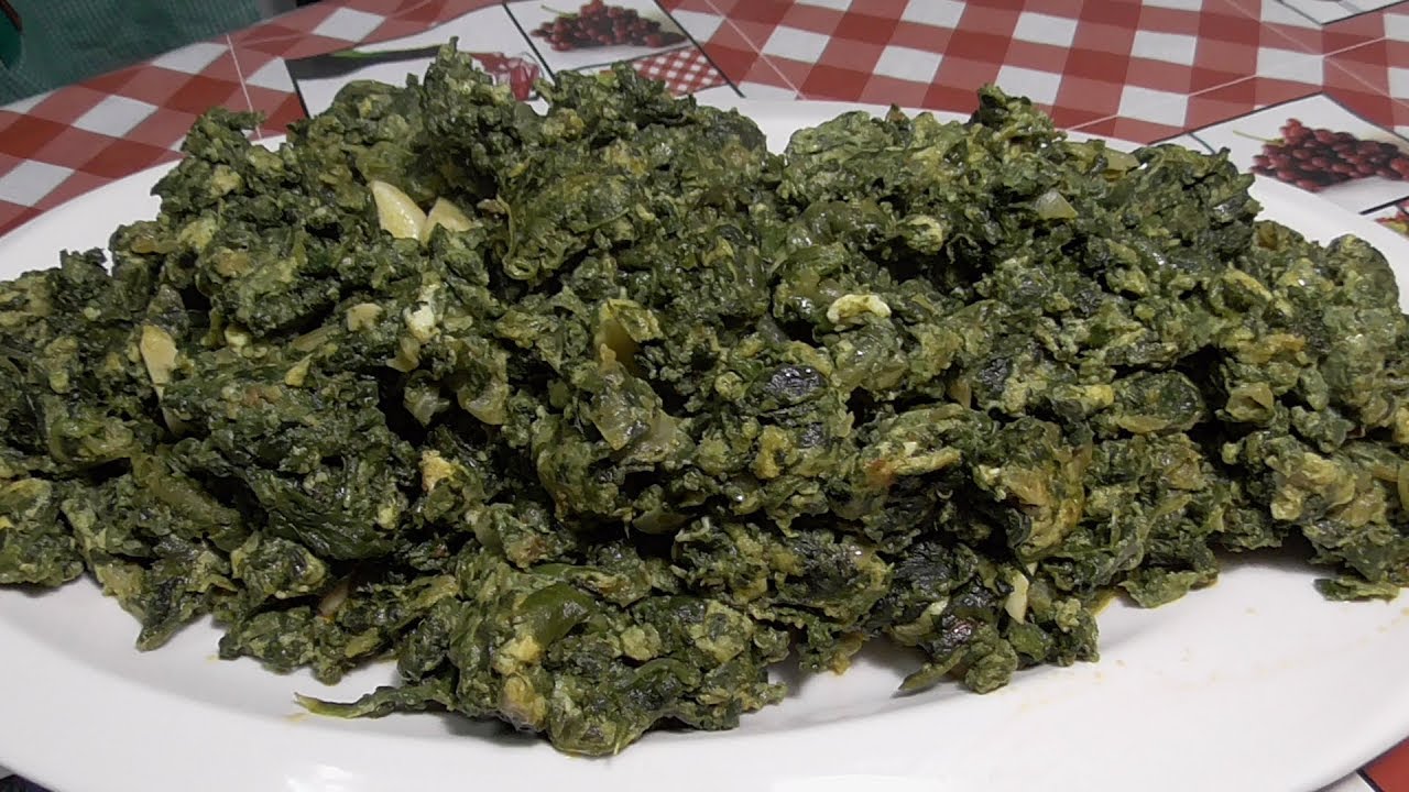 Revuelto de Espinacas y Acelgas