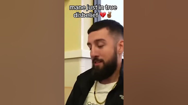 Man was in true disbelief