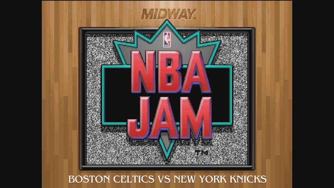 NBA Jam Boston Celtics vs New York Knicks YouTube