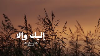 إليك وإلا لا تشــد الركائب | أحمد النفيس