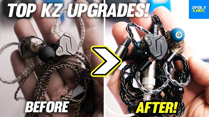 TOP 5 KZ IEM ACCESORIES - Upgrade your Chi-Fi Guide!  🔥