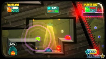 Tales from Space About a Blob Co op Walkthrough   Level 7 Farmland 1