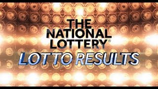 Lotto Results from Saturday 6th October 2018