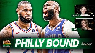 INSTANT REACTION: LeBron James joins Jaylen Brown and Philadelphia 76ers | LIVE Garden Report
