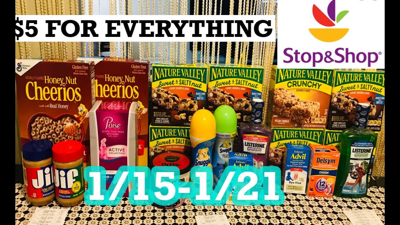 STOP AND SHOP COUPON DEALS HAUL 1/151/21 ALL FOR 5 🔥 🔥 😳 😳 😱 😱 💃🏾 💃