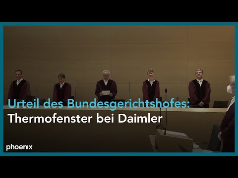 BGH-Urteil vom 13.07.21: Thermofenster bei Daimler