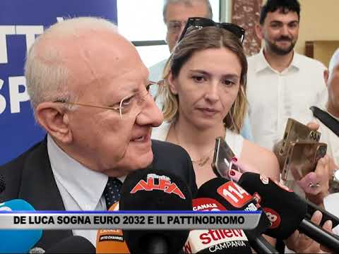 Video SALERNO SOGNA EURO 2032 E IL PATTINODROMO - SERVIZIO TG DEL 29/07/2026