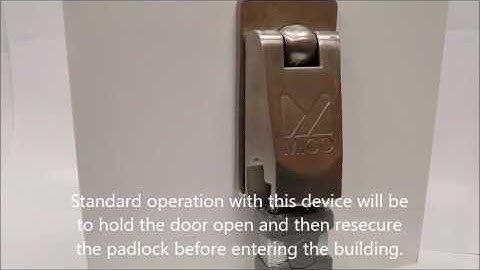 Mico Hasp and Staple by Surelock McGill