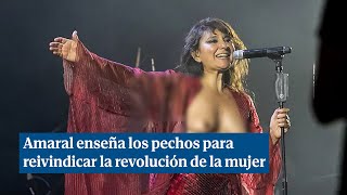 Eva Amaral Canta A Pecho Descubierto En El Sonorama Para Reivindicar Los Derechos De Las Mujeres