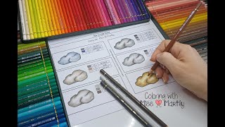 How to color ROCKS |  Polychromos Combinations