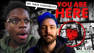 Changing the Scammer's Desktop Background to his Location (REACTION) "I HATE THESE SCAMMERS!!!!!!"