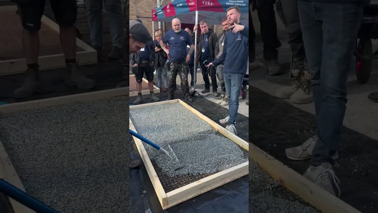 🎓Vuba Training Day👷Learn the Fundamentals of Resin Bound and take your skills to the next level🚀