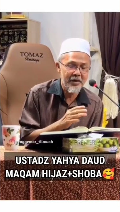 Masya Allah!! kombinasi maqom hijaz dan shoba begitu sempurna || Ustadz Yahya Daud #shorts