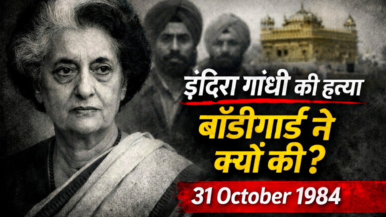 इंदिरा गाँधी को बॉडीगार्ड ने क्यों मारा ? || INDIRA GANDHI MASSCRE || Hatyakand 1984 ||