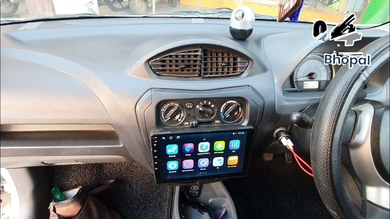 Alto 800 Android music system APS spoiler roof rail 04bhopal YouTube