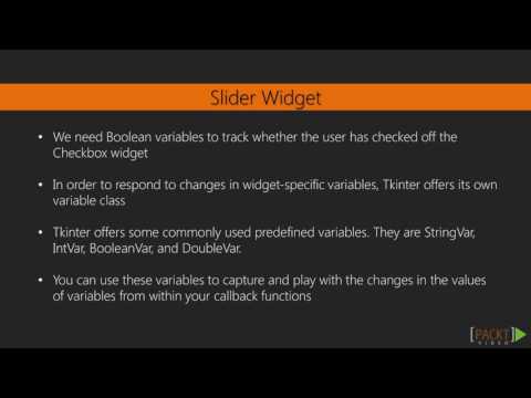 60   Handling Widgets – Specific Variables
