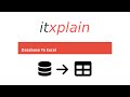 Database Query koppelen met Excel middels webdata
