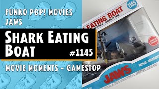 Funko Pop Jaws - Shark Eating Boat (Movie Moments) - 1145 - GameStop // Just One Pop Showcase