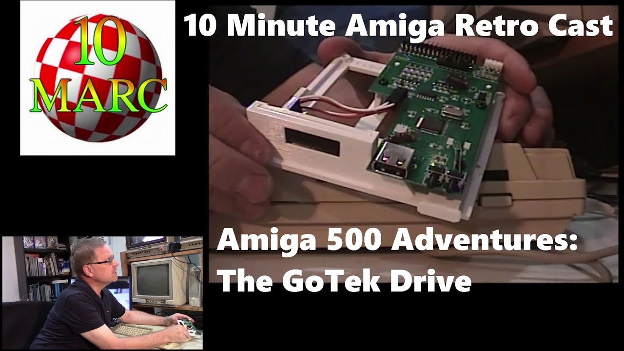 Amiga 500 Adventures The GoTek Drive YouTube