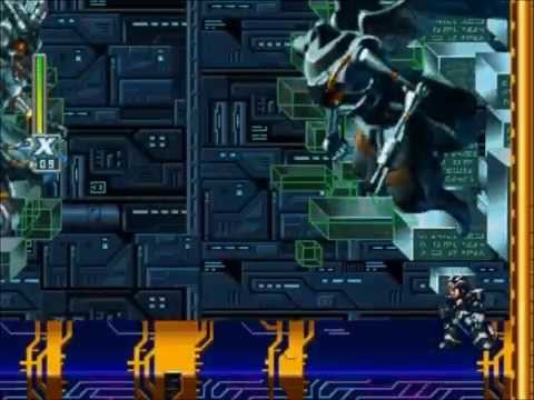 Mega Man X6 Gates Lab Stage 1 No Damage Buster Only 