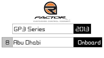 rFactor | GP3 2013 - Abu Dhabi onboard