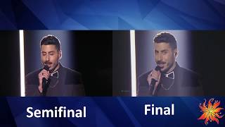 Israel - Kobi Marimi - Home - semifinal vs Final - Eurovision 2019