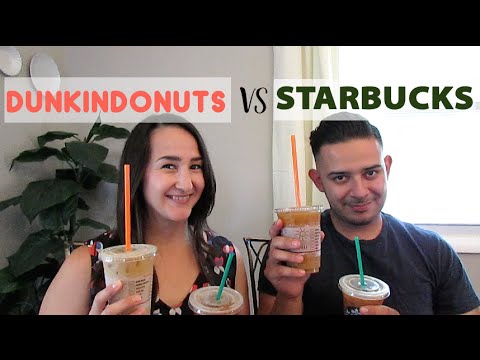 Cold Brew Coffee: Starbucks VS Dunkin Donuts