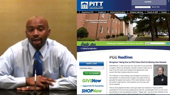 Andre Gregory - Pitt Community College - Internati...