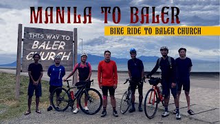 Manila to Baler | Bike ride to the historical Church of Baler.