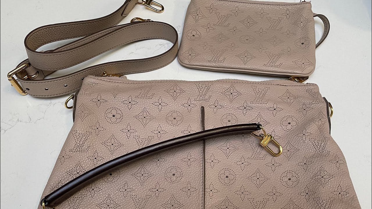 Preloved purchase from Japan! Louis Vuitton Mahina Selene MM Bag