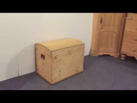 Small Antique Pine Box - Pinefinders Old Pine Furniture Warehouse