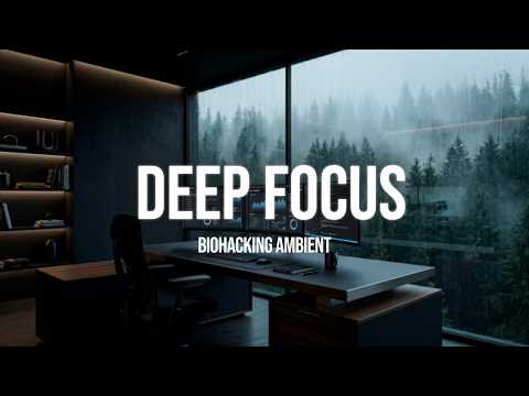 DEEP FOCUS 🎧 2 Hour Biohacking Ambient for Peak Cognitive Performance
