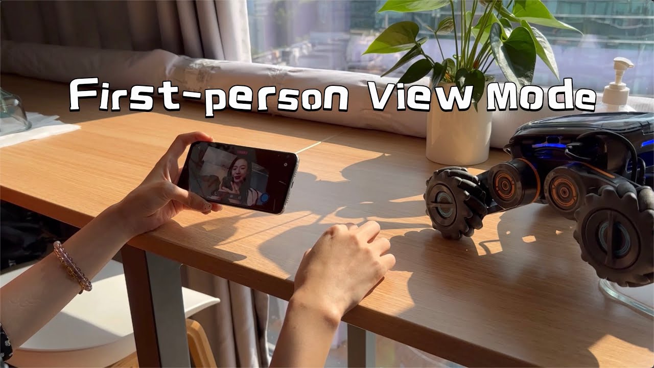 Exclusive Behind the Scenes 6 Check Out The FPV Mode With UGOT Via 