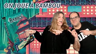 Règles Et Partie On Joue À Bambou Jeu De Société Iello